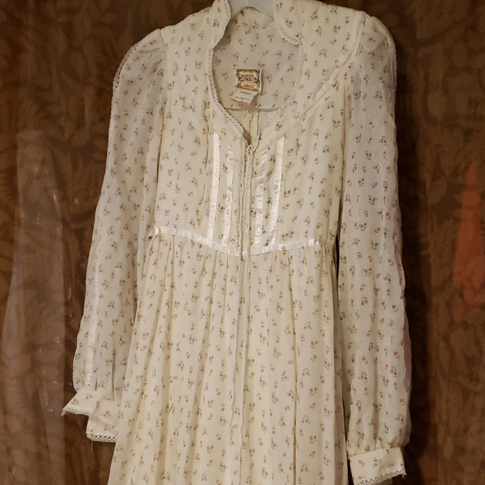 Vintage Gunne Sax Boho Maxi Dress
